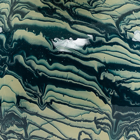 Misty Valley 20" Modern LED Bedside Table Lamp with Linen Shade and Glass Base