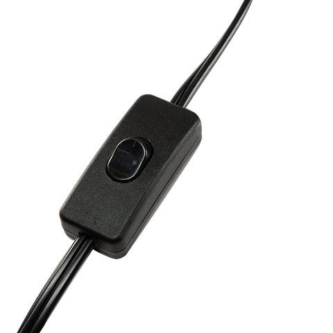 Misty Valley Solid Wood 21.3" Table Lamp with In-line Switch Control and Grass Made-Up Lampshade