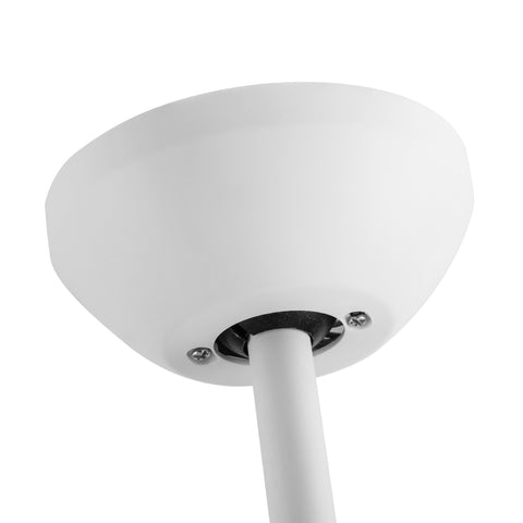 Misty Valley 30in. Integrated LED Modern White Ceiling Fan with Light,ABS Blade