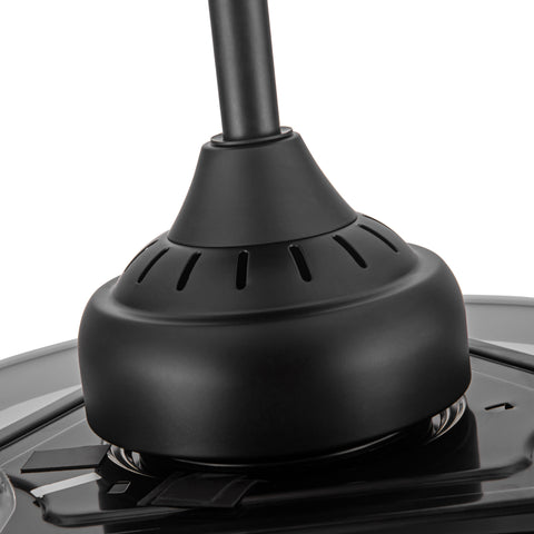 Misty Valley 42in. LED Modern Retractable Ceiling Fan with Light,6-Speed and Color Changing Technology