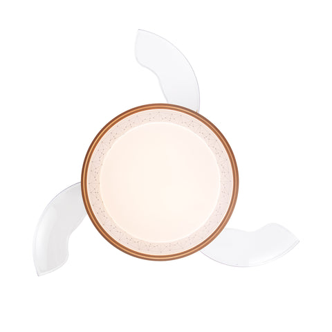 Misty Valley 42in. LED Modern Retractable Ceiling Fan with Light,6-Speed and Color Changing Technology