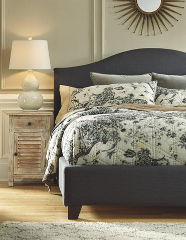 Misty Valley Saffi Cream Contemporary Elegance Double Gourd Shaped Base Table Lamp