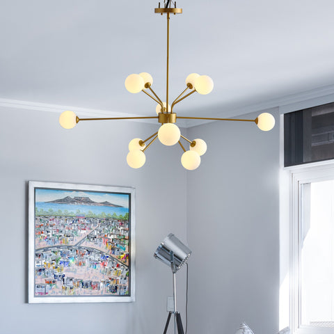 Misty Valley Modern American Branch Chandelier 12 Bulbs