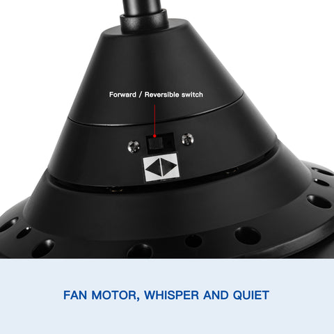 Misty Valley 71" Integrated LED Modern Brown Ceiling Fan with Light,9 Wood Grain Blade