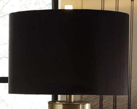 Misty Valley Jacek Gray+Brass Finish Contemporary Table Lamp (Set of 2)