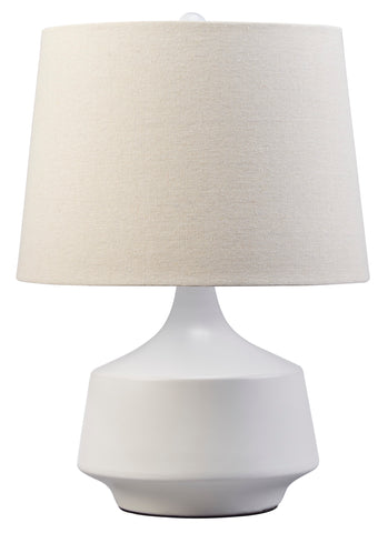 Misty Valley Acyn White Contemporary Table Lamp