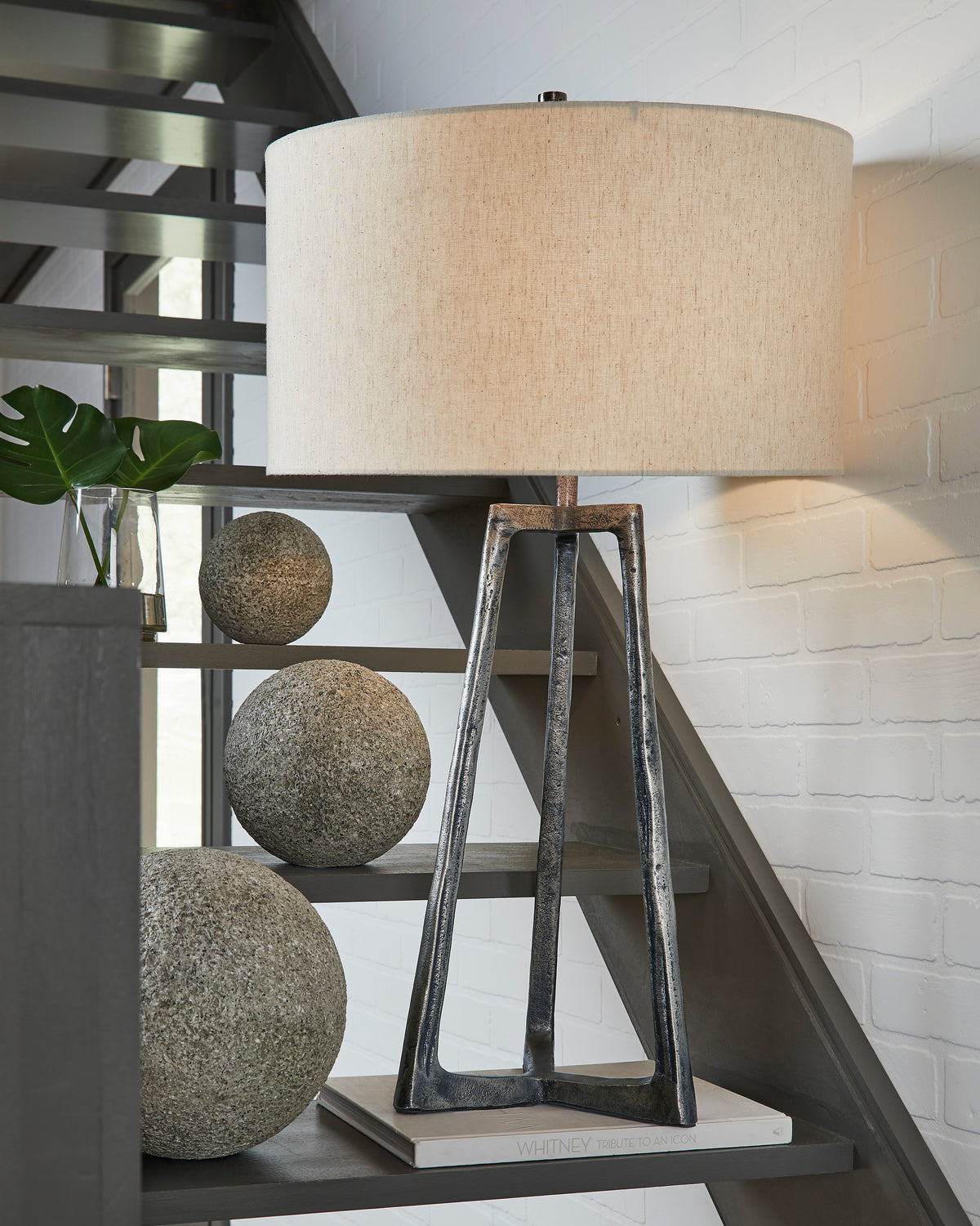 Misty Valley Ryandale Antique Pewter Finish Casual Table Lamp