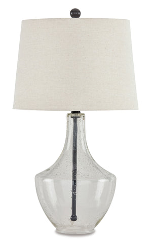 Misty Valley Gregsby Clear/Black Casual Table Lamp (Set of 2)