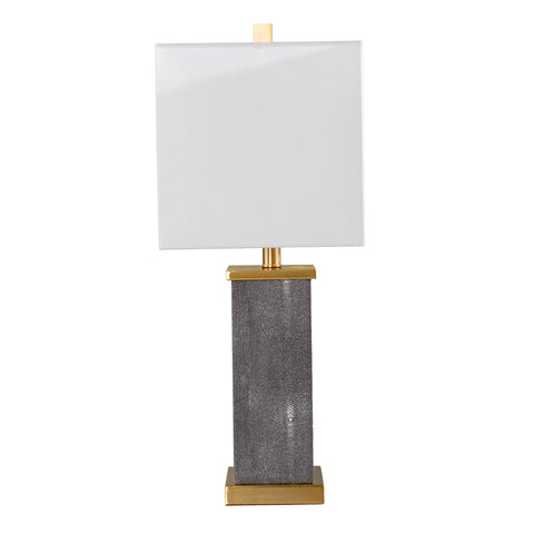 Misty Valley Modern Rectangular Frame Table Lamp w/ Shade