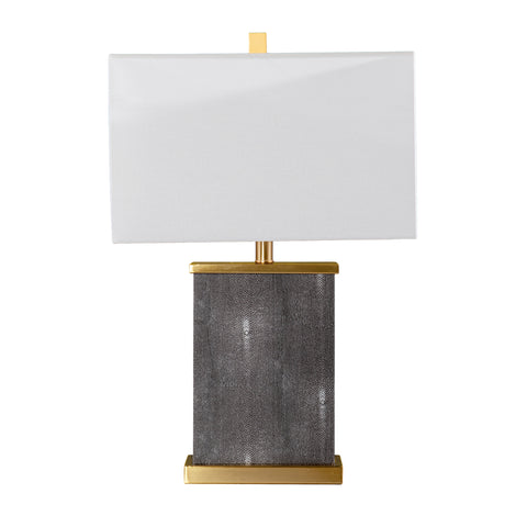 Misty Valley Modern Rectangular Frame Table Lamp w/ Shade